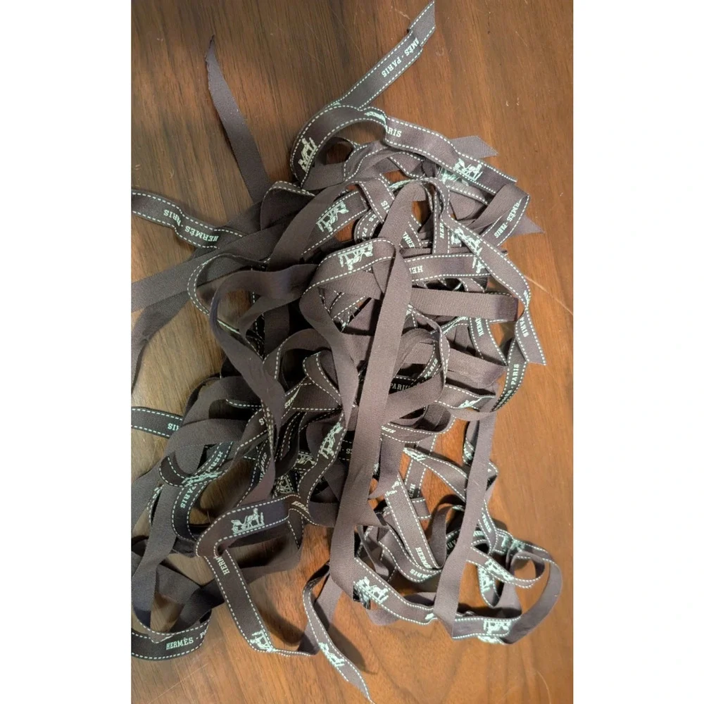 Hermes Ribbon with Receipt Holders - varying lengths
